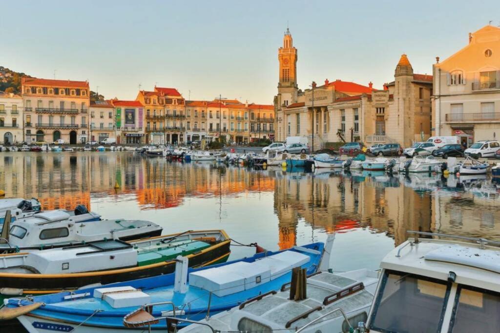 La Venise Du Languedoc Sete,Terrasse,Mer,Cosy Екстериор снимка